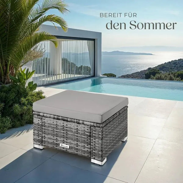 Rattan Sitzhocker Bitonto
