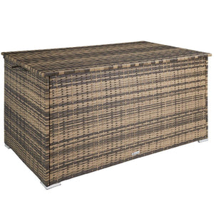 Auflagenbox mit Aluminiumgestell Oslo, 145x82,5x79,5cm - natur