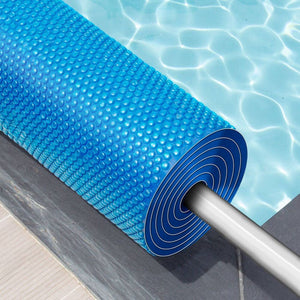 Poolabdeckung Solarfolie rechteckig blau 160 x 260 cm