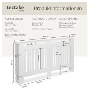 Heizkörperabdeckung Vila