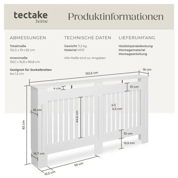 Heizkörperabdeckung Vila