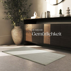 Short pile carpet Soft Zone Sand 80 x 150 cm 