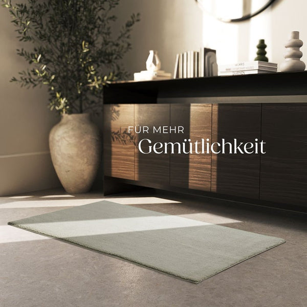 Short pile carpet Soft Zone Sand 80 x 150 cm 