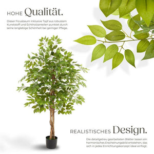 Ficus artificiel Fida 160 cm 