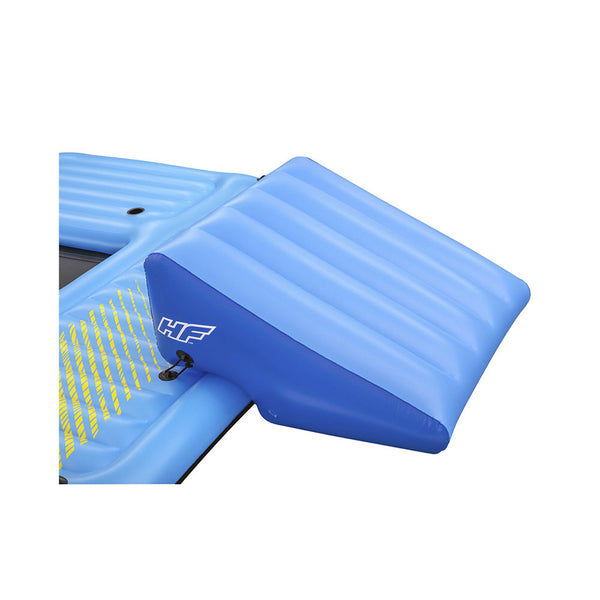 Hydro-Force Badeinsel Summer Slide mit Wasserrrutsche 376 cm x 311 cm