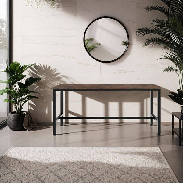 2 Sitzbänke Fairfield Industrial dunkelbraun