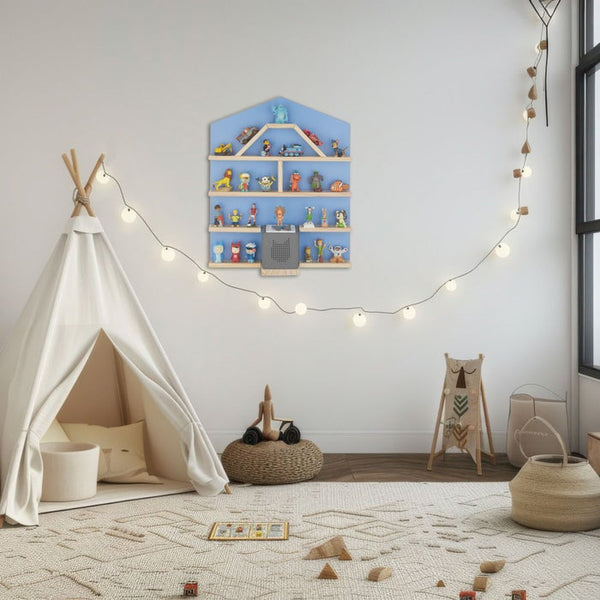 Wandregal Mylittle Story blau
