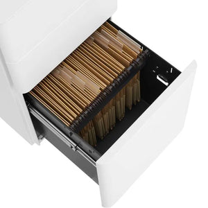 Aktenrollschrank Parvus weiss