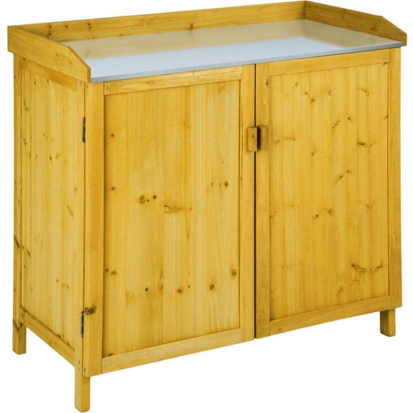Pflanztisch mit Unterschrank