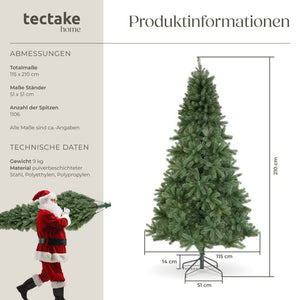 Weihnachtsbaum Dancer 210 cm