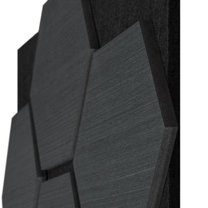 Akustikpaneele Sonic Shield Eiche schwarz 8er Set