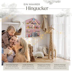 Wandregal Mylittle Story pink