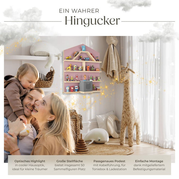 Wandregal Mylittle Story pink