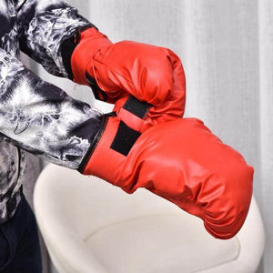 Punchingball Set Boxen Training Set Standboxsack mit Handschuhe höhenverstellbar