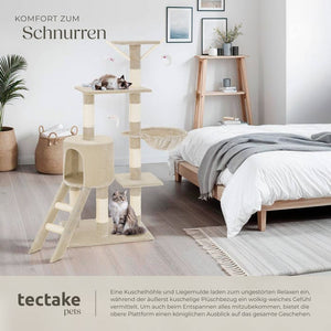 Kratzbaum Dominik 144cm, beige