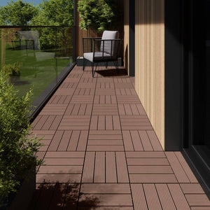 Terrassenfliesen Tegulas braun