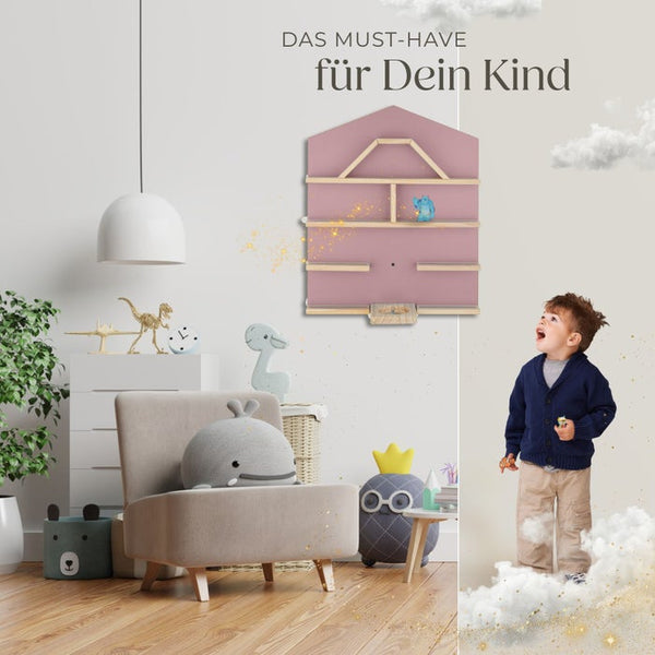 Wandregal Mylittle Story pink
