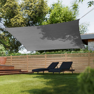 Sonnensegel Sunny grau 5 x 7 m