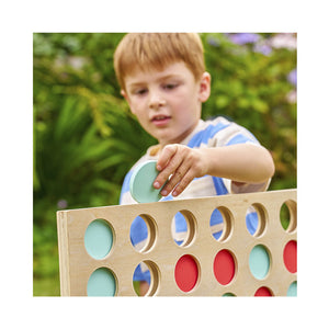 TP TOYS Gioco Match 4 gigante in legno FSC