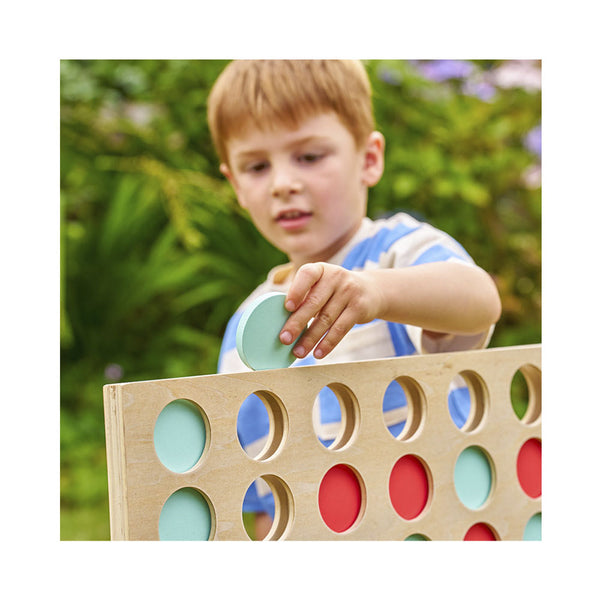 TP TOYS Gioco Match 4 gigante in legno FSC