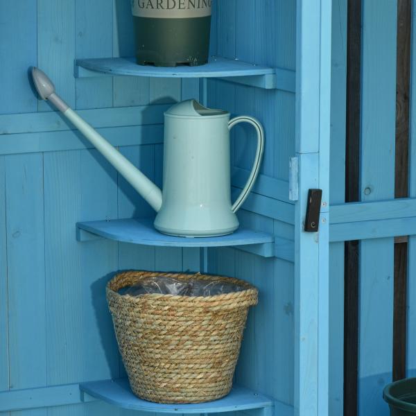 Gartenhaus Gerätehaus Geräteschuppen Himmelblau