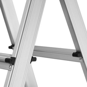 Doppelseitige Aluminium Trittleiter