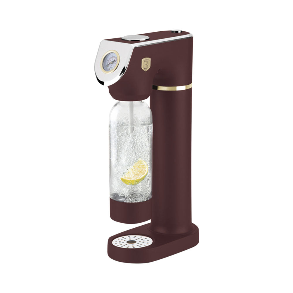 Berlinger Haus water soda maker matt bordeaux Leonardo Collection