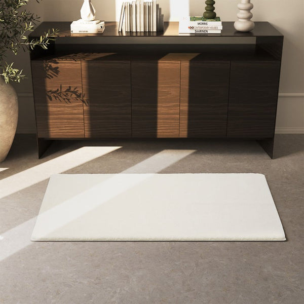 Short pile carpet Soft Zone cream 80 x 150 cm 