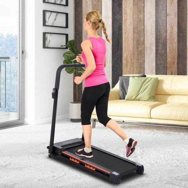 Elektrisch Laufband mit LCD Display Faltbares 1-6Km/h Stahl