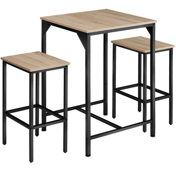 Set da bar Inverness Industrial marrone chiaro