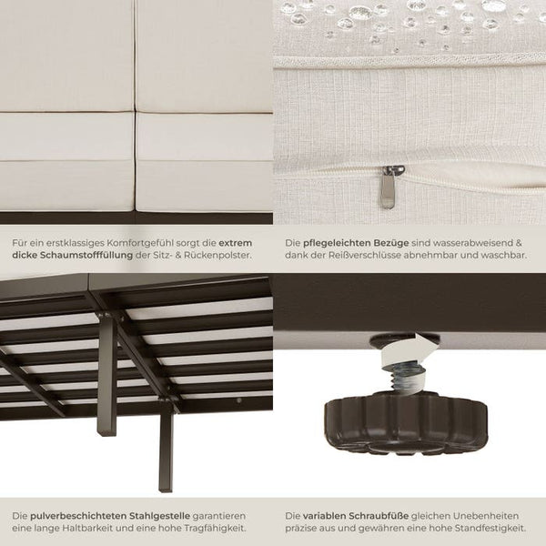 Garten-Loungeset Comosa
