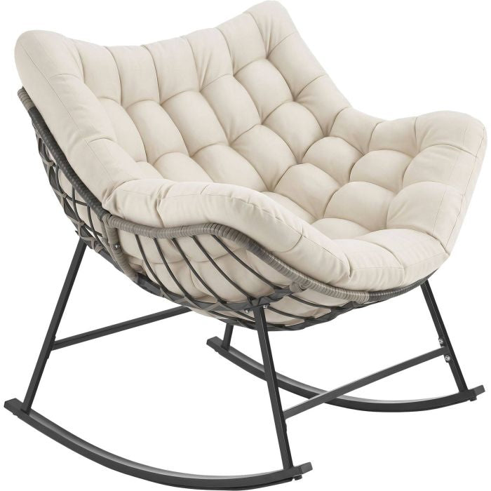 Schaukelstuhl Tami beige