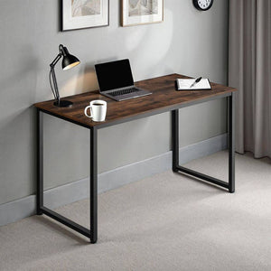 Schreibtisch Flint Industrial dunkelbraun 120 cm
