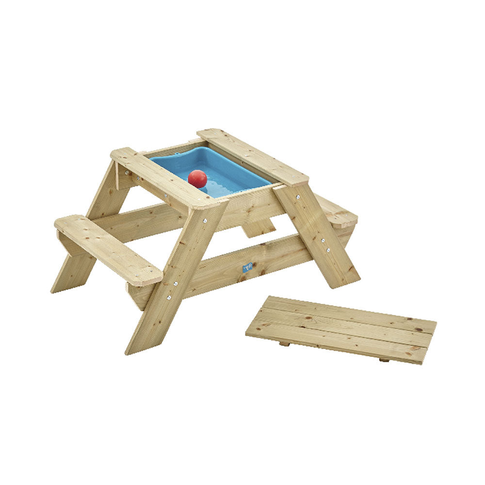 TP TOYS Tavolo da picnic in legno e sabbiera FSC Early Fun