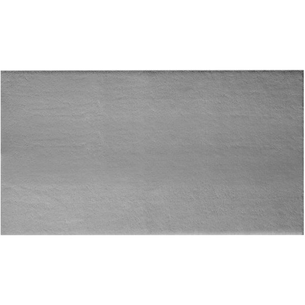 Short pile carpet Soft Zone gray 60 x 110 cm 