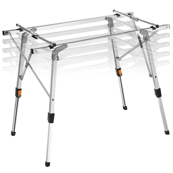 Aluminium Campingtisch Tina Holzoptik