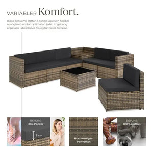 Rattan Lounge Verona