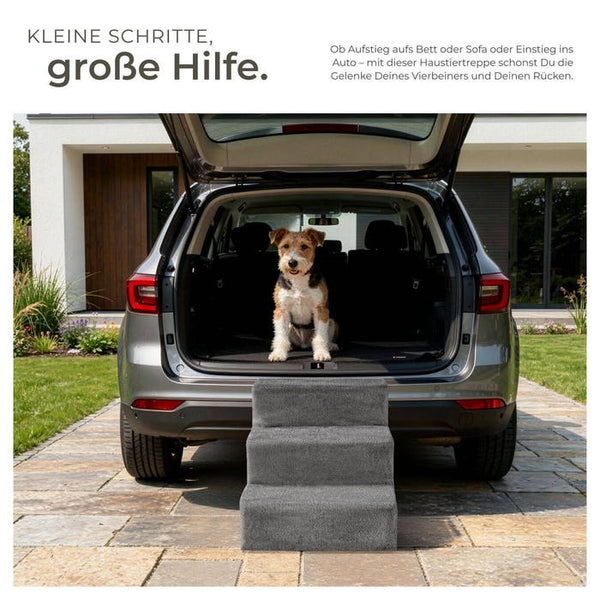 Haustiertreppe Paw Path grau