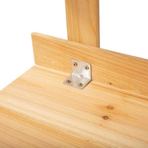 Pflanztisch aus Tannenholz für Garten, Balkon und Terrasse - Gartenarbeitstisch Holz