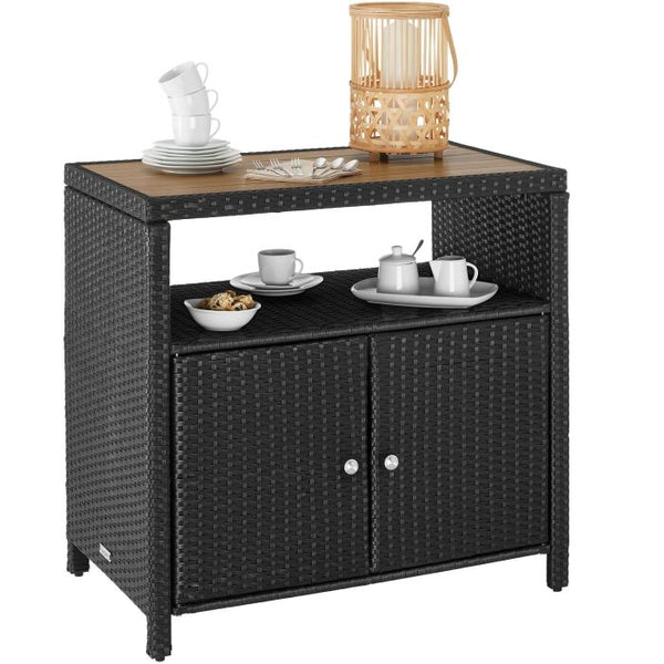 Gartenschrank Monscia schwarz