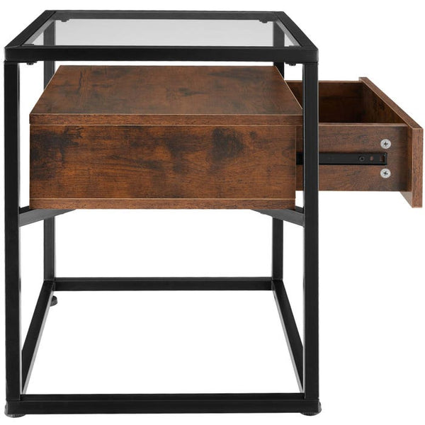 Nachttisch Preston 43x45x54,5cm Industrial dunkelbraun