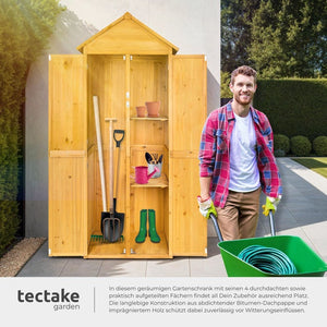 Gartenschrank mit Spitzdach
