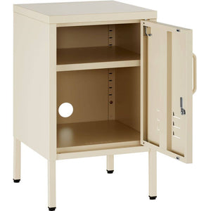 Nachttisch Baker creme