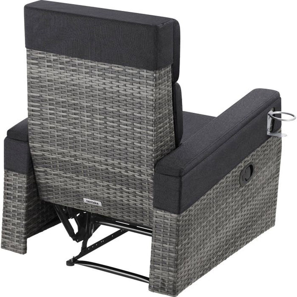 Aluminium Rattansessel Pacentro