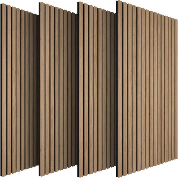 Sonic Wall Holzoptik in Eiche 4er Set Eiche 4er Set