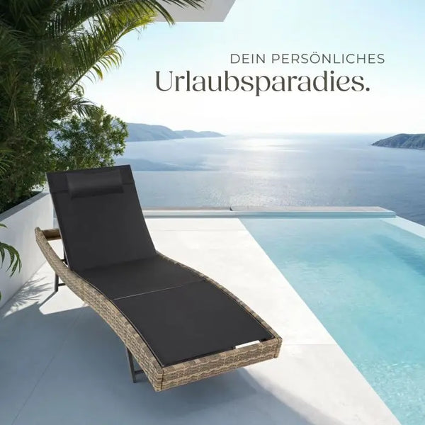 Rattan Sonnenliege Moana