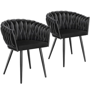 Esszimmerstuhl Astano schwarz 2er Set