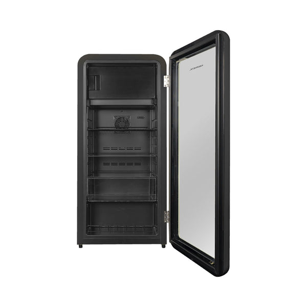 Kibernetik RKS149 Retro Getränkekühlschrank schwarz