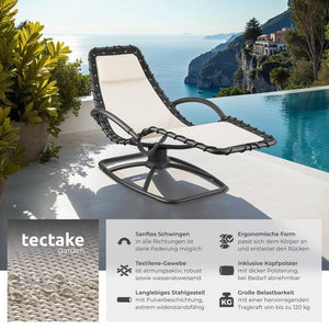 Gartenliege Toulon beige