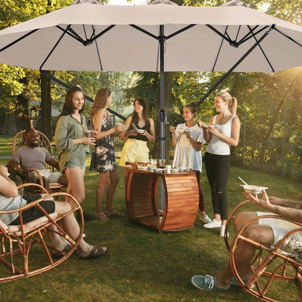 Sonnenschirm Silia beige